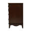 Commode d'appoint rectangulaire 4 tiroirs en bois l 32 po Lisbon Agatha-121543240
