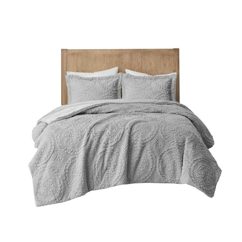 Elegant Plush Bedding Sets, Polyester Faux Fur Design, Perfect For Home Comfort