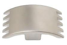 (Paquet de 5) Nickel mat à bouton de 2 pouces