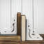 Serre-livres anti-dérapant corbel