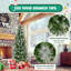 Arbre de Noël artificiel pré-éclairé avec 820 pointes givrées et 350 lumières DEL-342637365