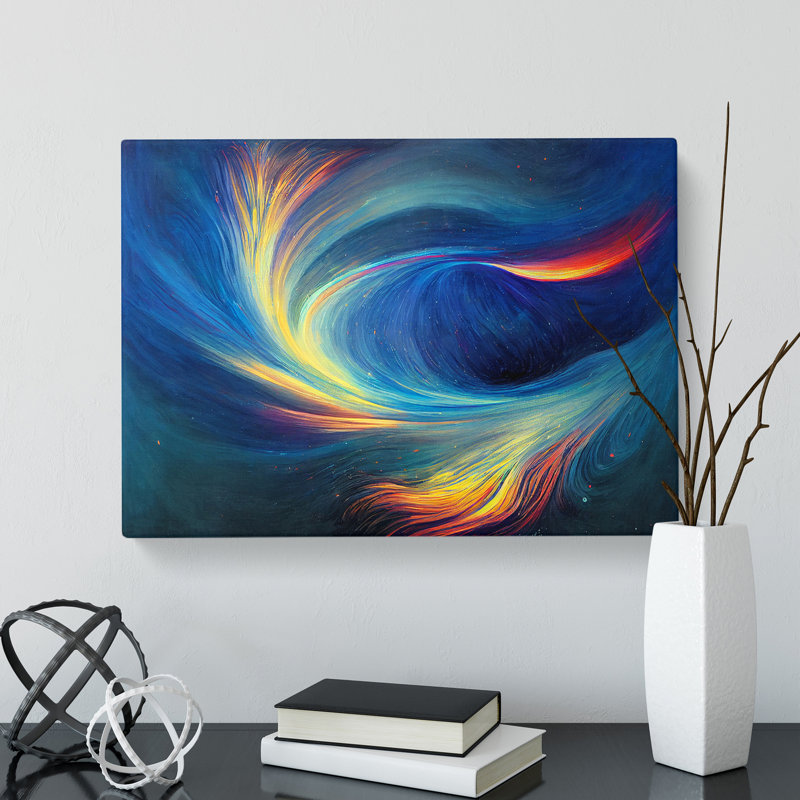 Colourful Cosmos Vol.4 - Wrapped Canvas, 35cm H x 50cm W x 3cm D
