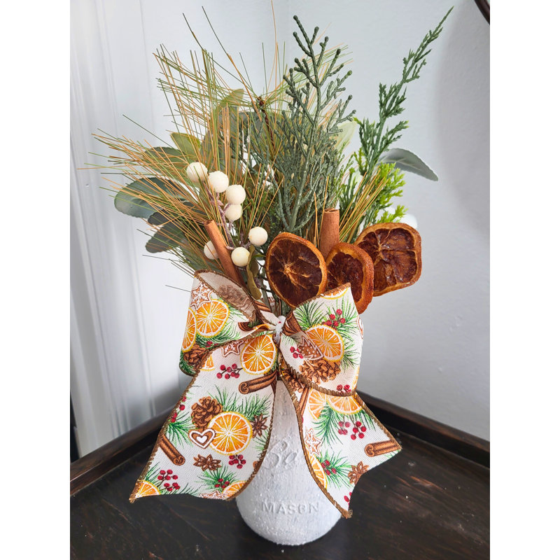 Arrangement de fausse soie en pot