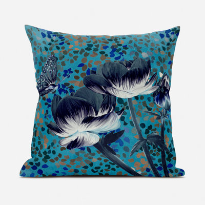 Floral Square Cushion