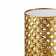 Juliet Gold Metal Cut Out Nesting End Table with Mirror Top