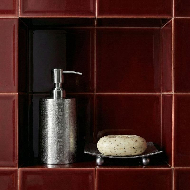 Distributeur de savon en acier Jacquard