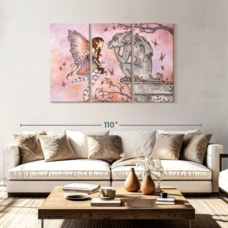 Kelan Stone Guardian, 48" H x 74" W