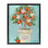 "Orange Blossom Clay", art mural sur toile flottante par Estelle Grengs
