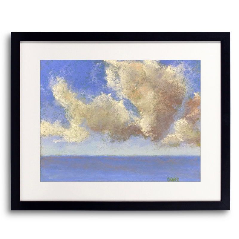 «Cloud Waltz» par Dina Gardner, H 17,25 po x l 21,25 po x P 0,88 po