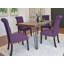 Ensemble de salle à manger 7 pièces Ashford, table de salle à manger en épingle à cheveux avec 6 chaises, 4 options de couleurs