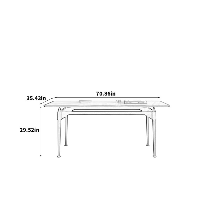 Khobi, 29.52"H x 70.86"L x 35.43"W