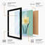 Minimalist Daffodil Botanical - Framed Print-2133417214-2133417215