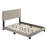 Boyd Sleep Chloe Linen Upholstered Bed Frame with Adjustable Headboard, Sturdy Wood Slat System, No Box Spring Required-1899626374-1899626372