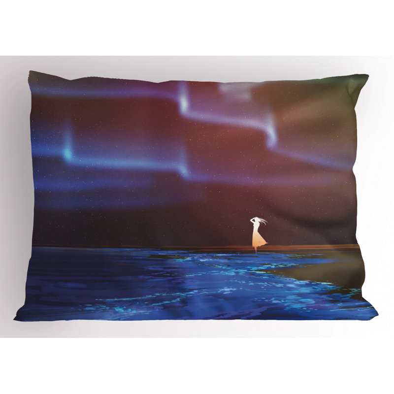 Star Polyester Sham Set, Twin