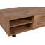Meuble télé moderne, noyer et anthracite, 63,0 po x 13,8 po x 27,6 po | 100% panneau de particules enduit de mélamine, épaisseur: 0,7 pouce | Conception élégante et fonctionnelle, parfaite pour le salon ou l'espace de divertissement-2110797781