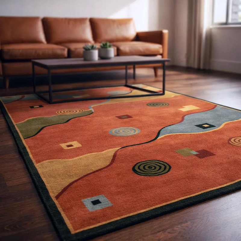 Tapis tissé à la main Avondale, 7 pi 9 po x 10 pi 6 po