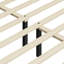 Structure de lit rembourrée avec prises de recharge et ports USB-1241993358-1241993584