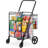 41.1'' H x 24.5'' W Utility Cart with Wheels