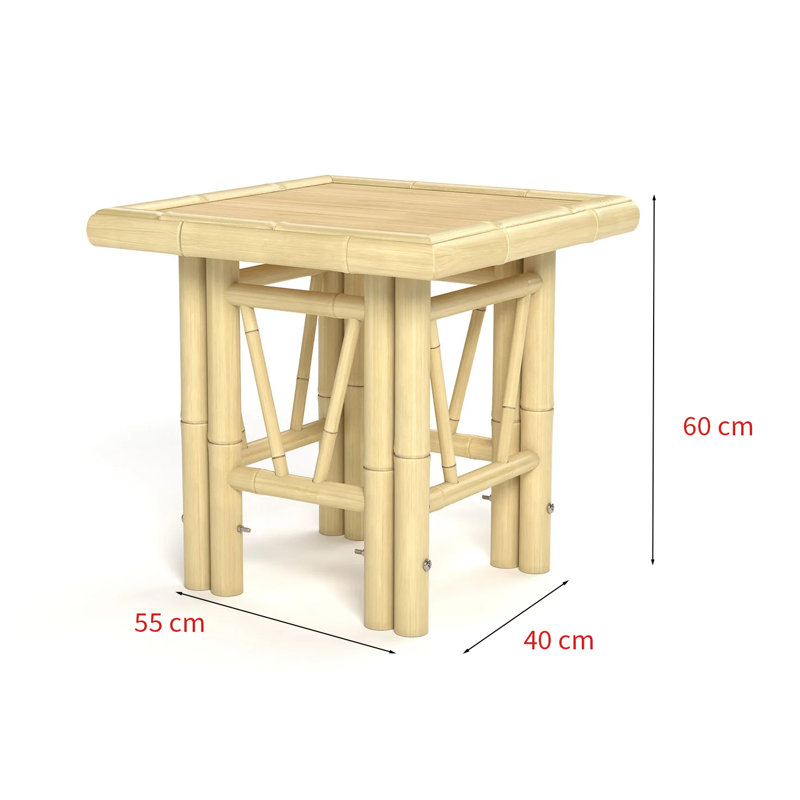 Table d'appoint Bamboo By RAM Game Room