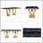 Xiangle Luxury Rectangular Dining Table