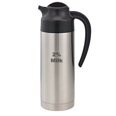Carafe à crème en acier inoxydable 4,2 tasses