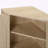 Corner Cabinet with Rattan Door, Freestanding