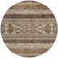 Tapis rond lavable intérieur / extérieur 8 pi Southwestern