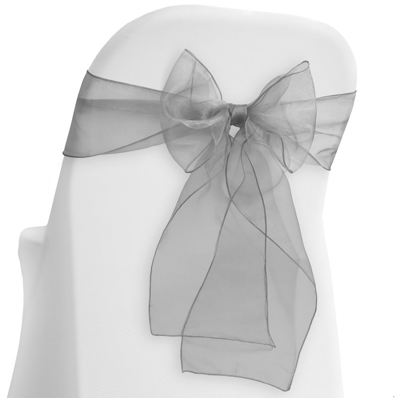 Ceintures de lit Organza, Argent