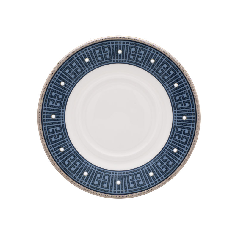 Soucoupes Noritake Infinity, 6 po, Bleu