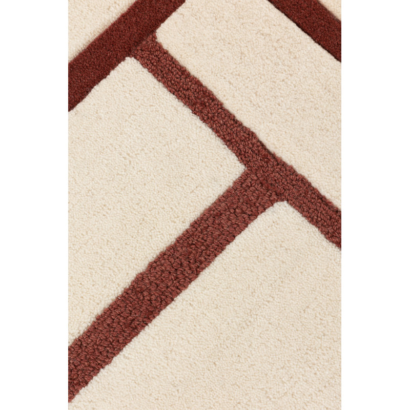 Eclisse, Rectangle 5'7" x 7'10", Brick