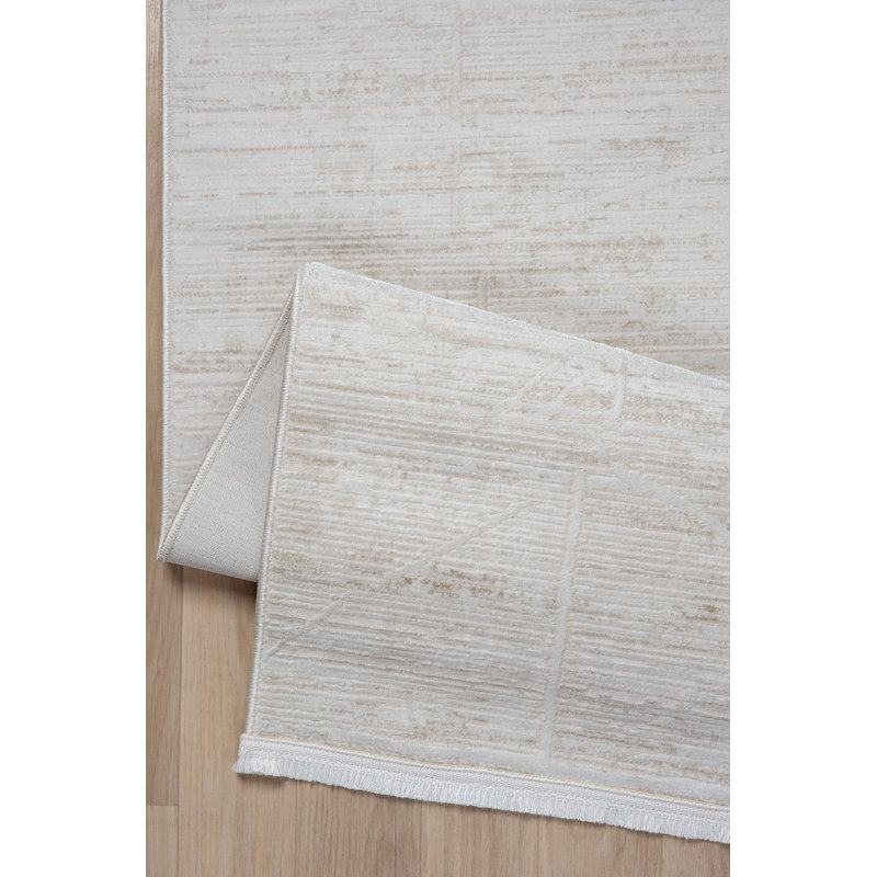 Rakha Solid Colour Machine Made Indoor / Outdoor Area Rug, Rectangle 200 x 290cm