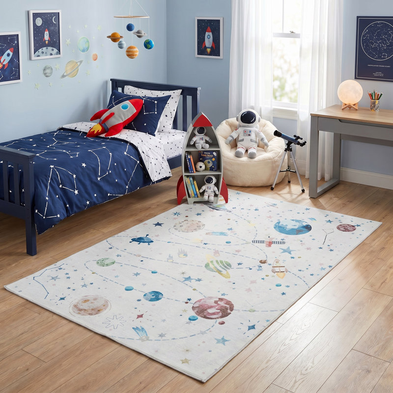 Agatie Rectangle Area Rug, Rectangle 5' x 7'