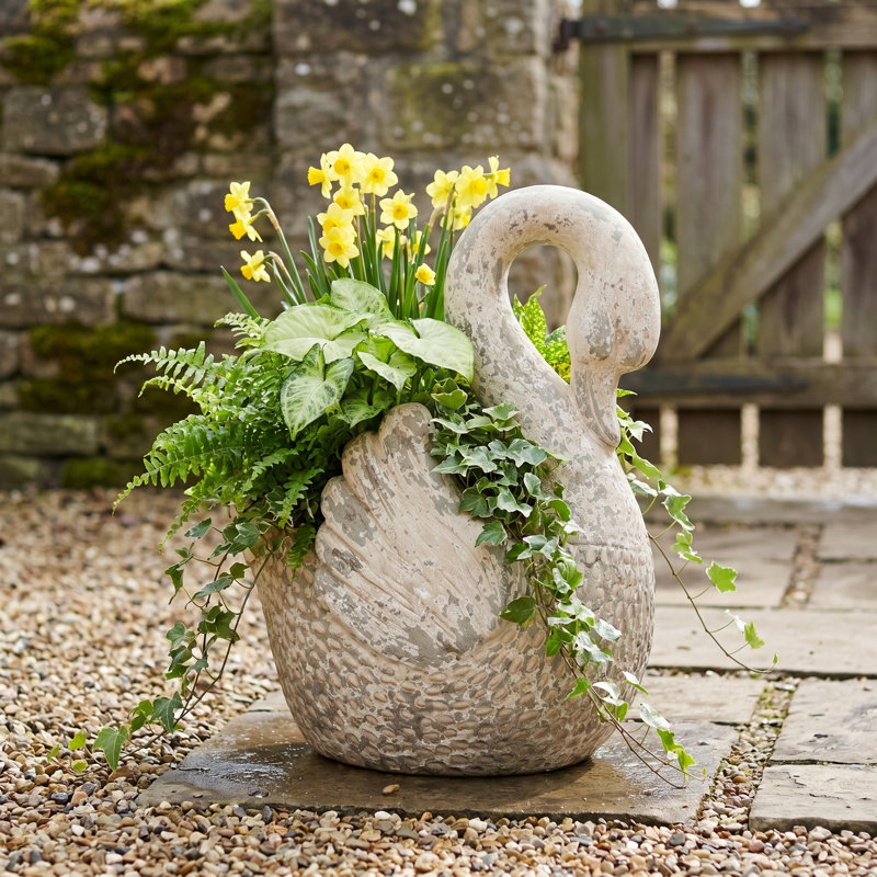 Swan Planter