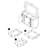 Acena 7-Drawer Vanity Set With Lighting Grey High Gloss-106635557