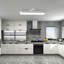 Cherron Acrylic LED Semi Flush Mount-954086963