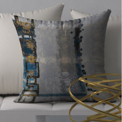 Spicy Flattering Square Pillow Cover & Insert