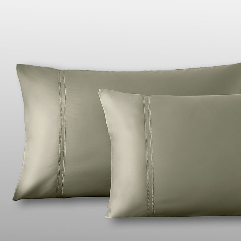 Yalda Pillowcase Set, King Pillowcase, White