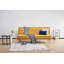 Jaylon 3 Seater Armless Sofa Bed