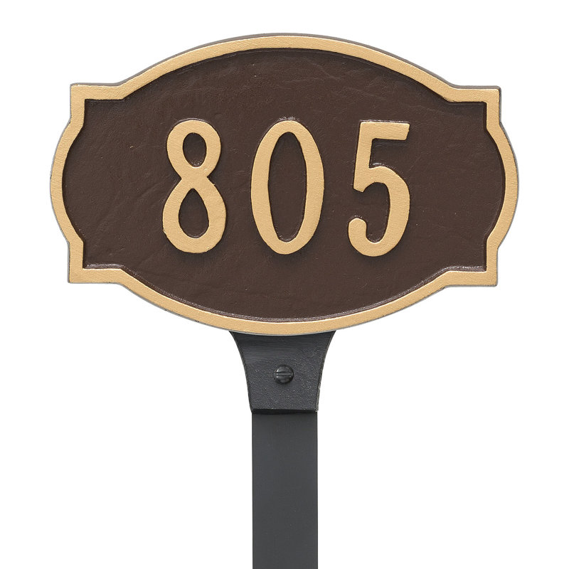 Cambridge Arch Lawn Insert, Sea Blue/Gold, Yes