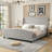 Bed Frame with High Back Upholstered Headboard-639324758-664058337