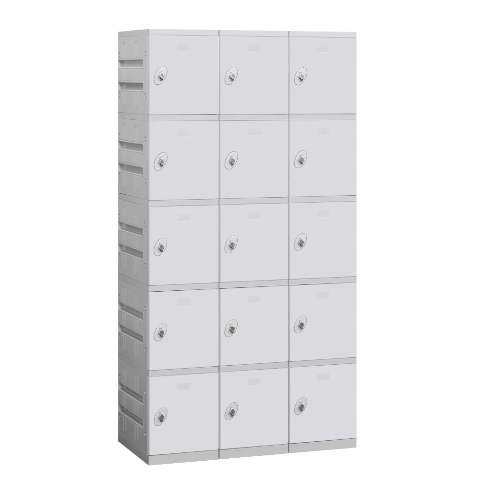 5 Tier 3 Wide Locker Salsbury Industries 