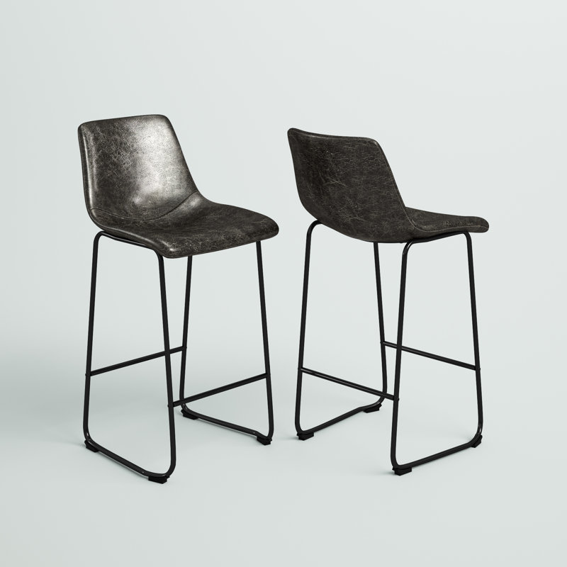 Tabouret de bar 30 po Clubmoss, gris, 2