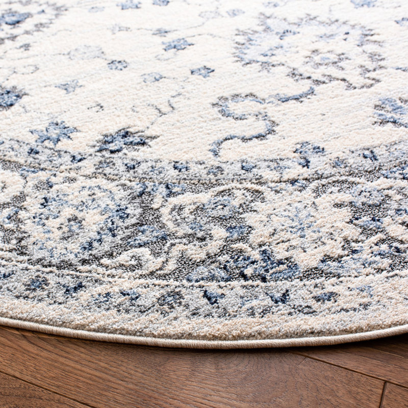 Rey Performance Oriental Rug, Round 6'7" x 6'7"