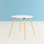 Truett Round Solid Wood Base Dining Table-1089685030