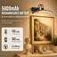 Picture Lights, Wall Light Artwork Frame light, Wireless Rechargeable Picture Lights, Remote Control, (Gold)-1311224650