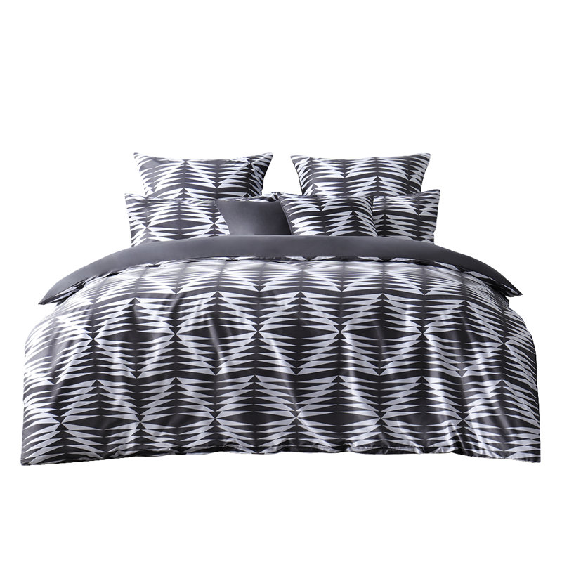 Chevron / Zig Zag Duvet Cover, 155 x 220 cm - 1 Pillowcase (80 x 80cm)
