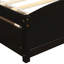 Twin Platform Bed With Drawer Storage And Appeal - Solid Wood For Bedroom Two Compartments Construction-848257357