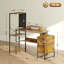 Bureau d'ordinateur, table d'ordinateur avec prises de courant et lumières à DEL, pour la maison et le bureau-1120514349