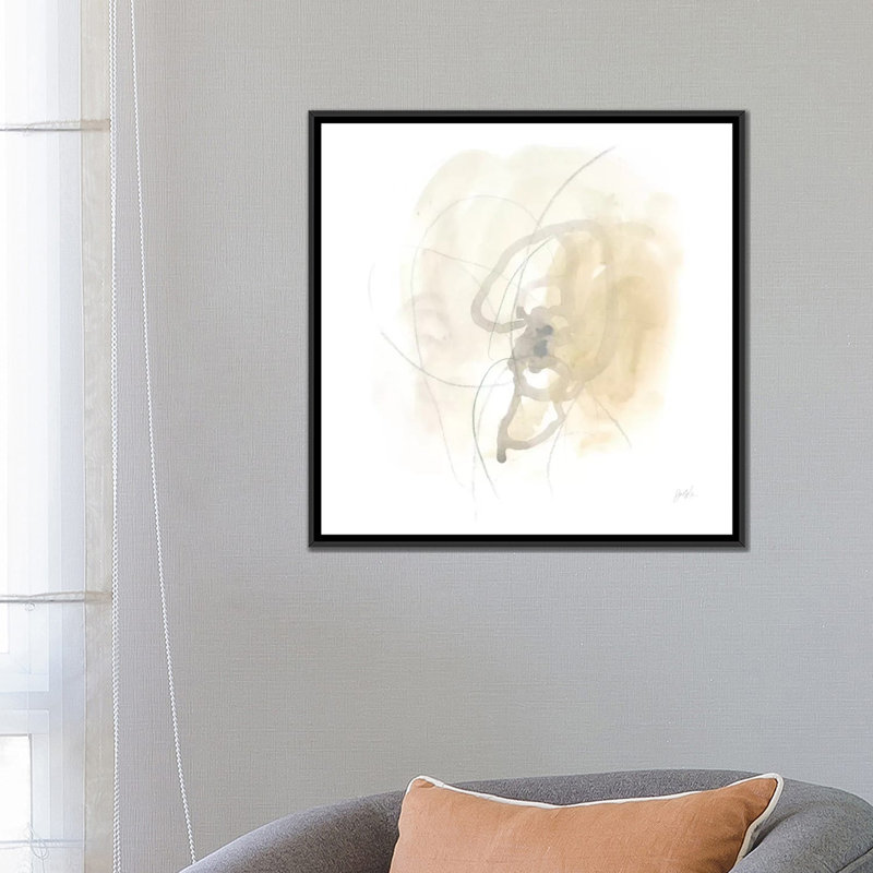" Infinite Variable I " by June Erica Vess, 18" H x 18" W x 1.5" D, Black Framed Canvas, No Mat