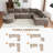 141.7" Oversized Modular Sectional Sofa-734460461